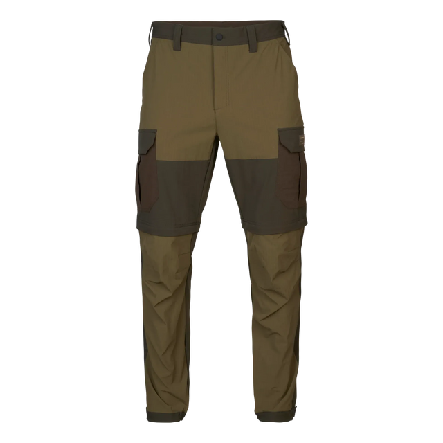 Härkila - Logmar Lightweight Zip-off Bukser // Dunkeloliv/Weidengrün-Jagdhosen-Härkila-GearFreak.de-1