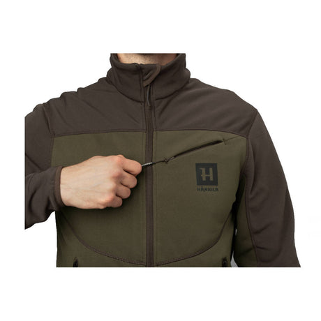 Härkila - Olaf Fleecejacke // Willow Green-Jagdpullover-Härkila-GearFreak.de-4