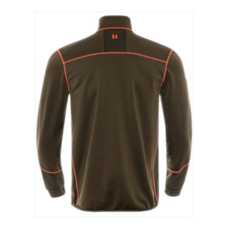 Härkila - Skandinavische Fleece-Herrenjacke // Grün / Orange-Fleecejacken & Pullover - Herren-Härkila-GearFreak.de-2