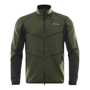 Härkila - Skandinavische Fleece-Herrenjacke // Grün / Schwarz-Fleecejacken & Pullover - Herren-Härkila-GearFreak.de-1