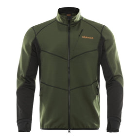 Härkila - Skandinavische Fleece-Herrenjacke // Grün / Schwarz-Fleecejacken & Pullover - Herren-Härkila-GearFreak.de-1