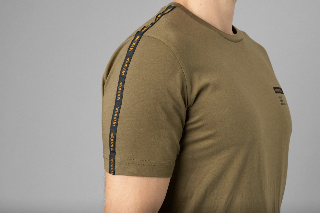 Härkila - T-Shirt mit Logo-Band, kurzärmelig-Jagd T-Shirts & Polo-Härkila-GearFreak.de-3