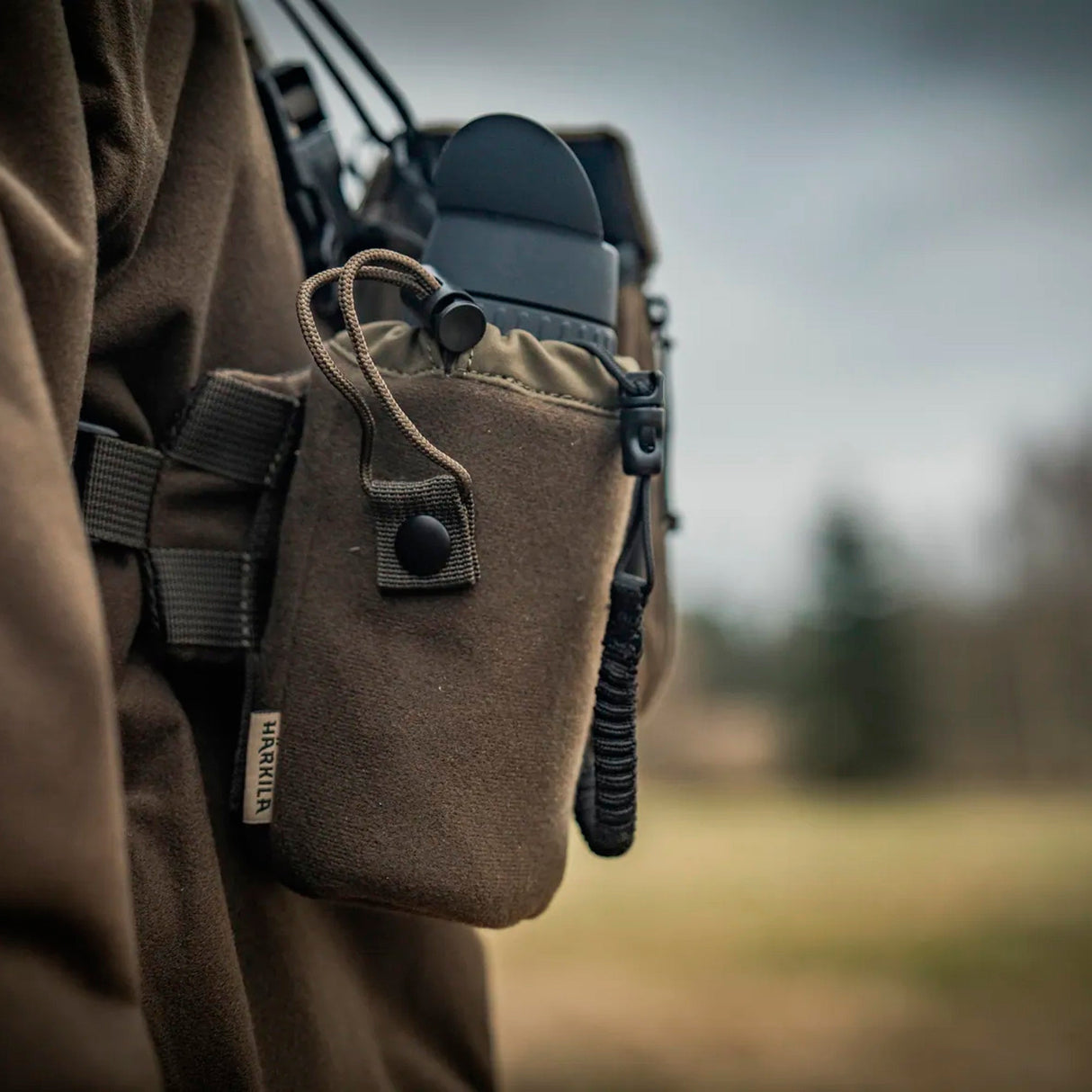 Härkila - Thermal Spotter Pouch // Dunkles Weidengrün-Fernglastaschen & Binostraps-Härkila-GearFreak.de-4