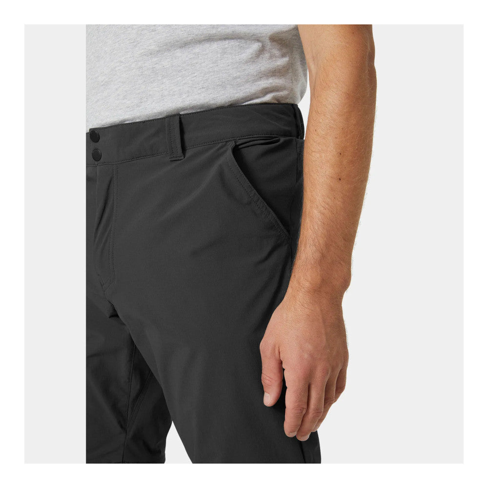 Helly Hansen - Brono Softshell Zip Off Herren Hose Schwarz-Outdoor-Hose - Herren-Helly Hansen-GearFreak.de-6