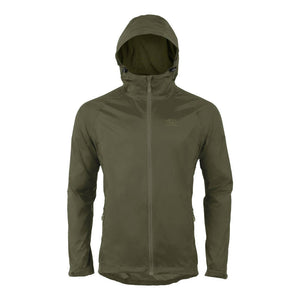 Highlander - Stow & Go Wasserdichte Regenjacke für Herren // Olivgrün-Regenbekleidung - Herren-Highlander-GearFreak.de-1
