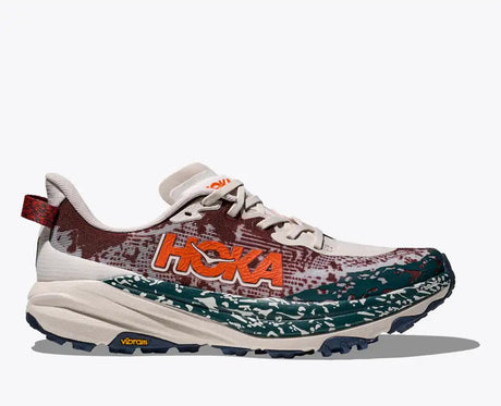 Hoka - Speedgoat 6 Herre Trailsko // Kitt/Blaue Dämmerung-Wanderschuhe - Herren-Hoka-GearFreak.de-1