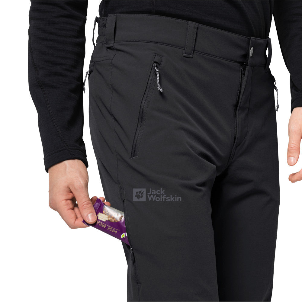 Jack Wolfskin - Activate XT Hose Schwarz-Outdoor-Hose - Herren-Jack Wolfskin-GearFreak.de-5
