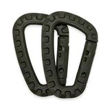 K-Force - ABS Karabiner (2 Stück) - Olivgrün-Feldausrüstung-K-Force Tactical-GearFreak.de-1