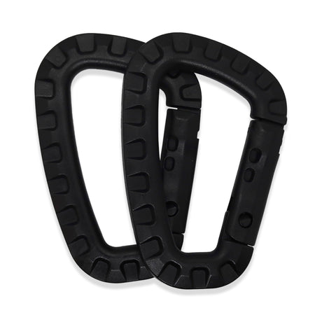 K-Force - ABS Karabiner (2 Stück) - Schwarz-Feldausrüstung-K-Force Tactical-GearFreak.de-1