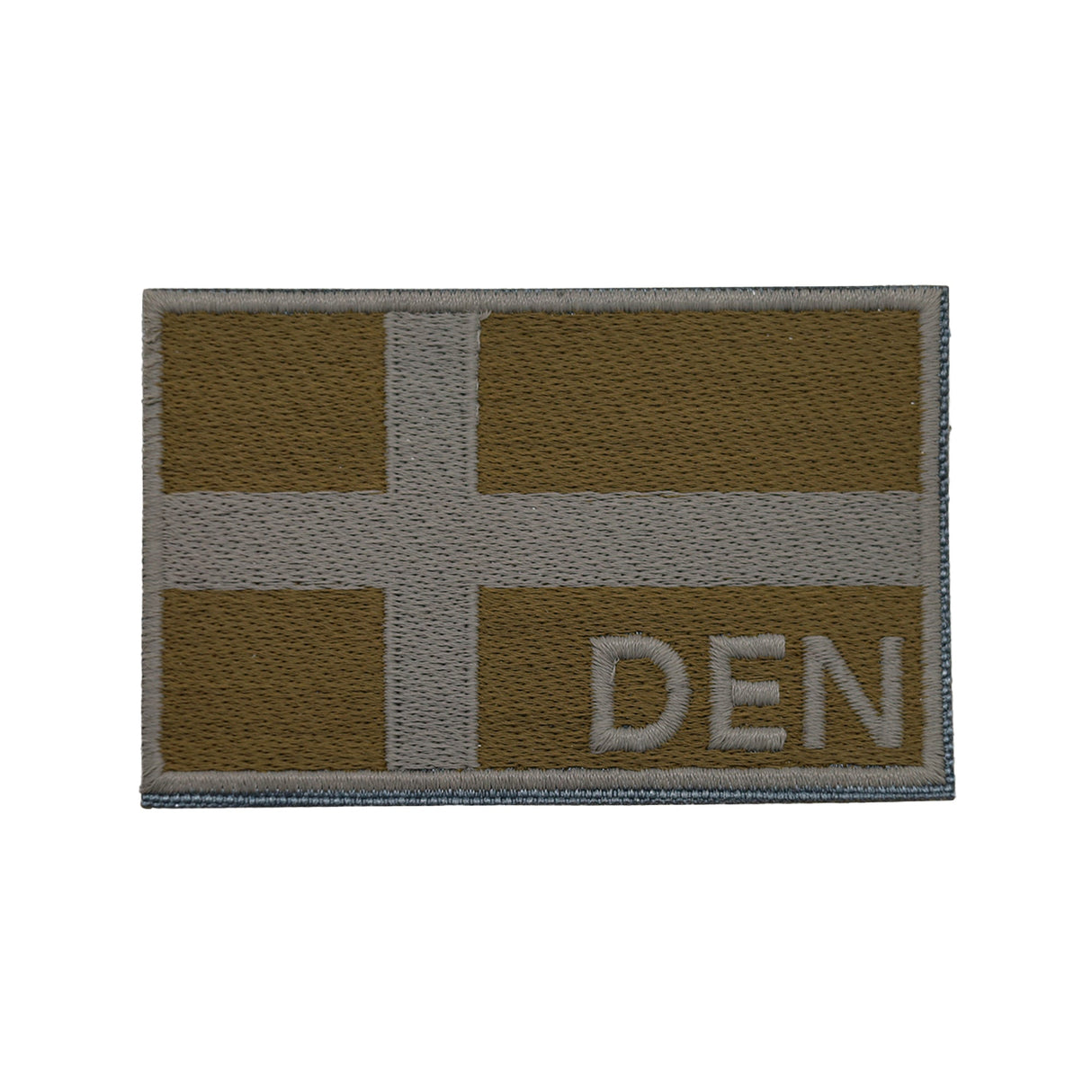 K-Force - Denmark Flag Patch // Olive-Aufnäher Patches-K-Force Tactical-GearFreak.de-1