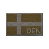 K-Force - Denmark Flag Patch // Olive-Aufnäher Patches-K-Force Tactical-GearFreak.de-1