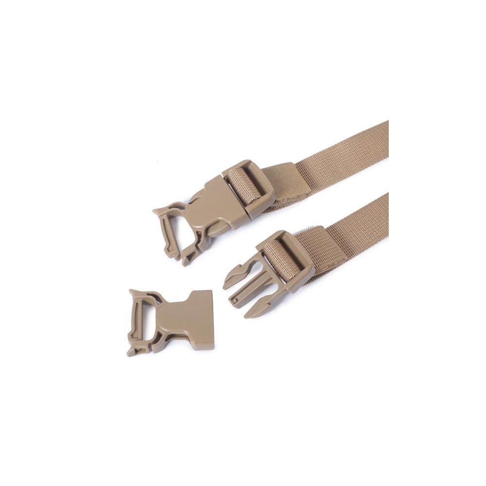 K-Force - Infinity MOLLE-Gurte 2er-Pack // Dunkler Sand / Coyote-Rucksackzubehör-K-Force Tactical-GearFreak.de-4
