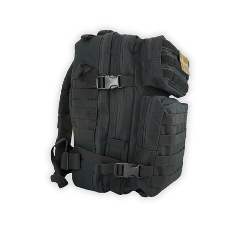 K-Force - Taktischer Assault Rucksack 25 Liter // Schwarz-Kurze Patrouille-K-Force Tactical-GearFreak.de-2