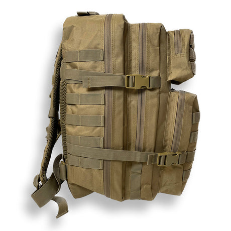 K-Force - Taktischer Assault Rucksack 40 Liter // Sand / Wüste-Kurze Patrouille-K-Force Tactical-GearFreak.de-2