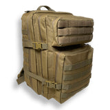 K-Force - Taktischer Assault Rucksack 40 Liter // Sand / Wüste-Kurze Patrouille-K-Force Tactical-GearFreak.de-3