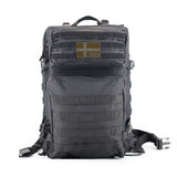 K-Force - Taktischer Assault Rucksack 40 Liter // Schwarz-Kurze Patrouille-K-Force Tactical-GearFreak.de-1