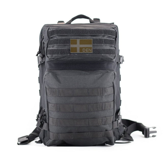 K-Force - Taktischer Assault Rucksack 40 Liter // Schwarz-Kurze Patrouille-K-Force Tactical-GearFreak.de-1