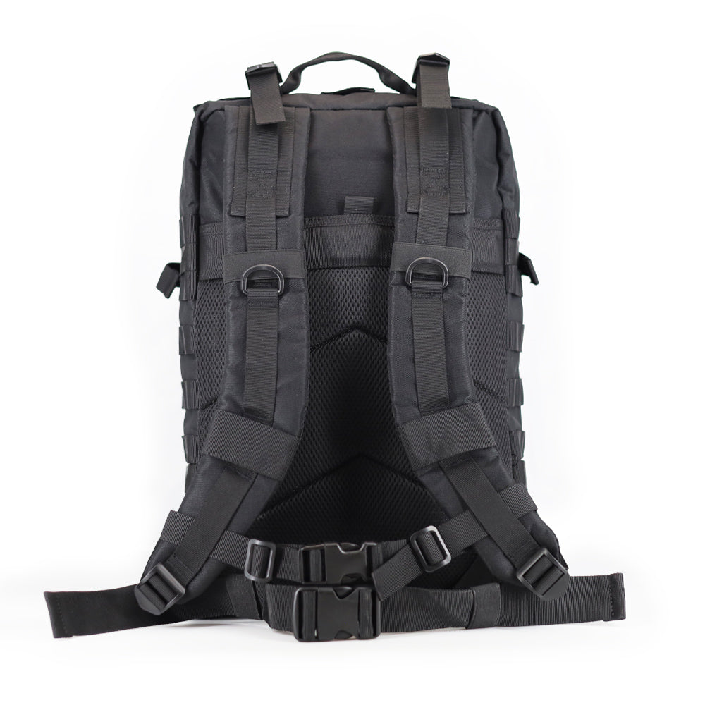 K-Force - Taktischer Assault Rucksack 40 Liter // Schwarz-Kurze Patrouille-K-Force Tactical-GearFreak.de-4