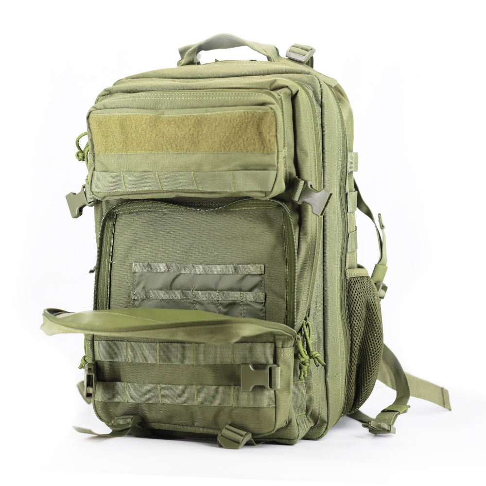 K-Force - Taktischer Explorer-Rucksack 40L // Olivgrün-Kurze Patrouille-K-Force Tactical-GearFreak.de-4
