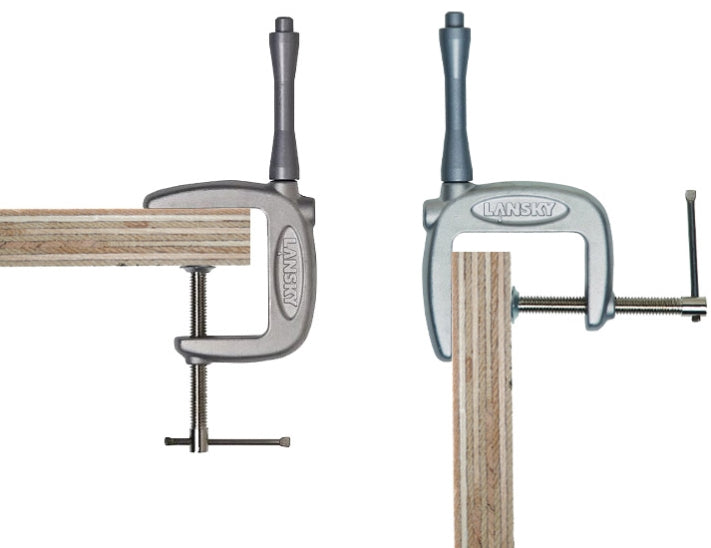 Lansky - Tischplattenhalter, Super "C" Klemme für Spitzer-Schleifsteine & Messerpflege-Lansky-GearFreak.de-2
