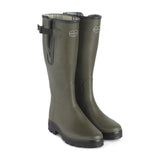 Le Chameau - Vierzon Herren Gummistiefel mit Jerseyfutter // Dunkelgrün-Gummistiefel-Le Chameau-GearFreak.de-1