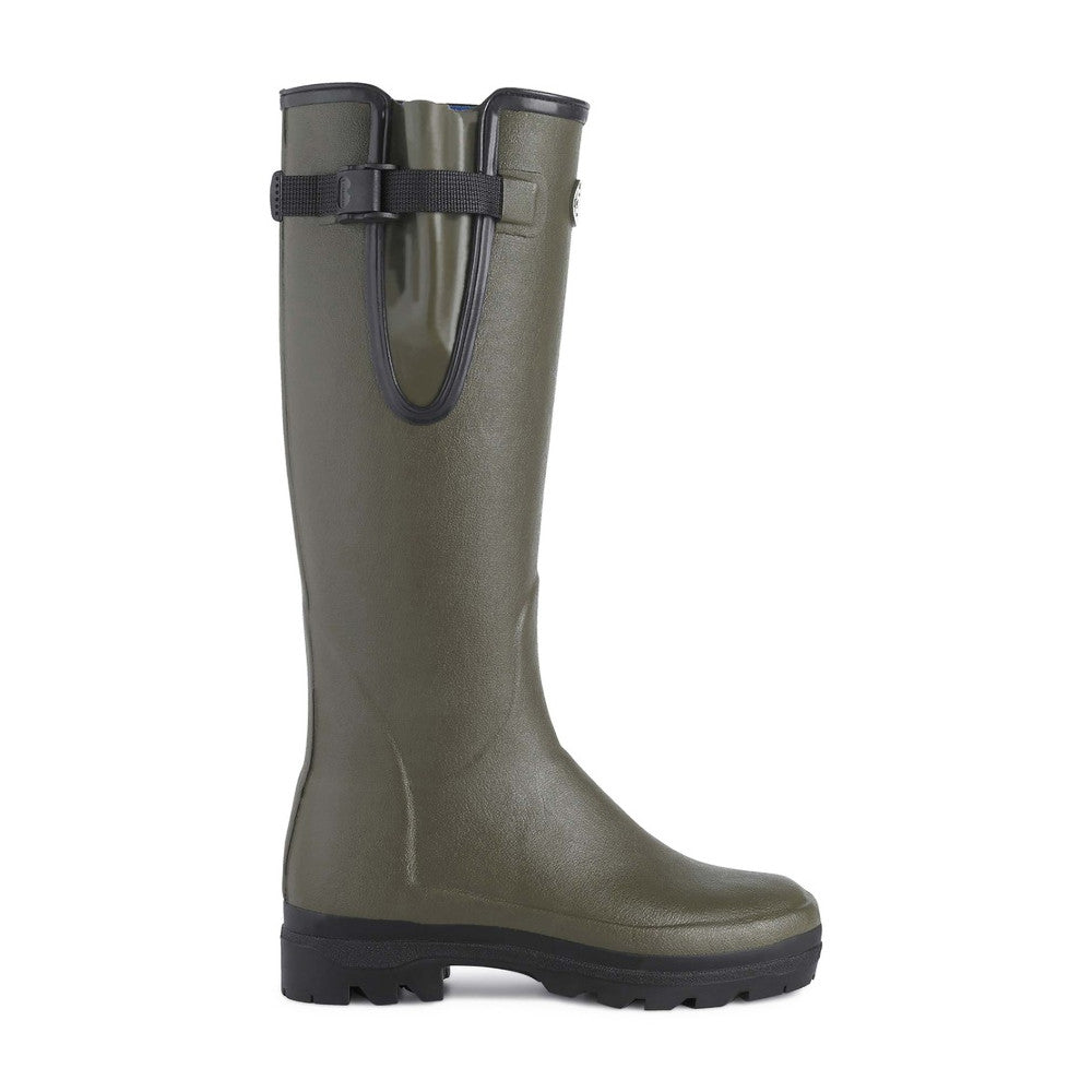 Le Chameau - Vierzonord Neopren Damen Gummistiefel Grün-Gummistiefel-Le Chameau-GearFreak.de-3