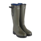 Le Chameau - Vierzonord Neopren Herren Gummistiefel // Dunkelgrün-Gummistiefel-Le Chameau-GearFreak.de-1