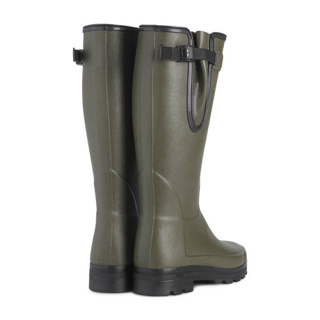 Le Chameau - Vierzonord Neopren Herren Gummistiefel // Dunkelgrün-Gummistiefel-Le Chameau-GearFreak.de-2