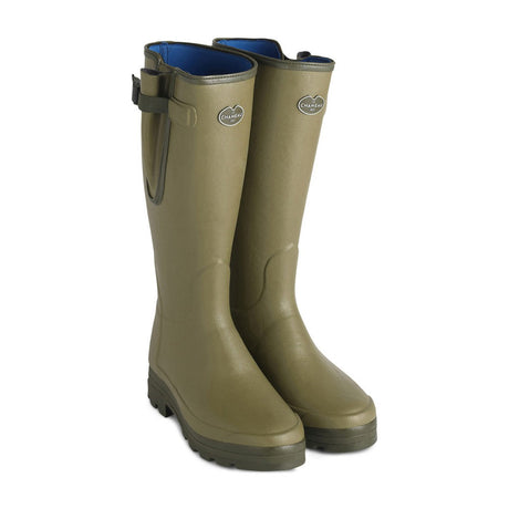 Le Chameau - Vierzonord Neopren Herren Gummistiefel // Grün-Gummistiefel-Le Chameau-GearFreak.de-1