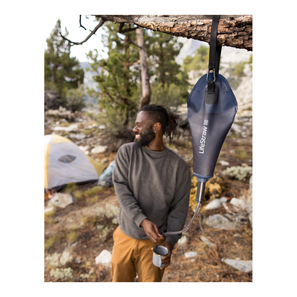 LifeStraw - Peak Compact Schwerkraft-Wasserfiltersystem 3L // Grau / Dunkelgrau-Wasserreinigung-LifeStraw-GearFreak.de-5