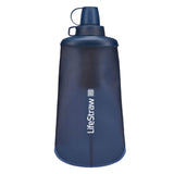 LifeStraw - Peak Squeeze-Flasche 650 ml // Blau-Wasserreinigung-LifeStraw-GearFreak.de-1