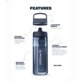 Lifestraw - Go Series Wasserflasche 1L // Blau-Wasserreinigung-LifeStraw-GearFreak.de-3