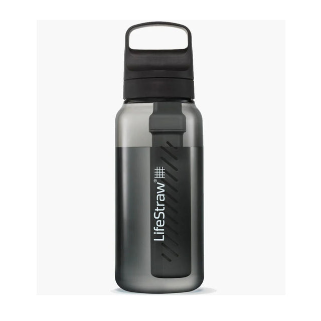 Lifestraw - Go Series Wasserflasche 1L // Schwarz-Wasserreinigung-LifeStraw-GearFreak.de-1