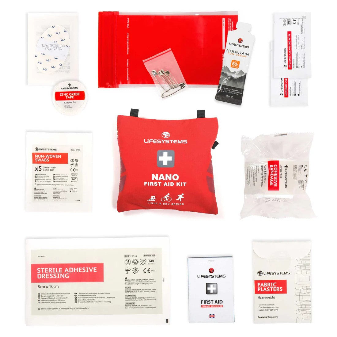 Lifesystems - Leichtes und trockenes Nano Erste-Hilfe-Set-Verpackte Erste-Hilfe-Sets-Lifesystems-GearFreak.de-5