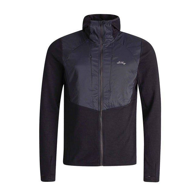 Lundhags - Padje Merino Block Hemd // Schwarz-Fleecejacken & Pullover - Herren-Lundhags-GearFreak.de-1