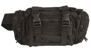 Mil-Tec - Bauchtasche Modulares System klein // Schwarz-Grab & Go-Taschen-Mil-Tec-GearFreak.de-1