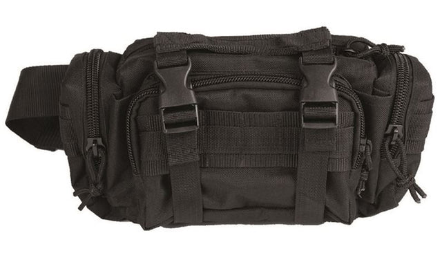 Mil-Tec - Bauchtasche Modulares System klein // Schwarz-Grab & Go-Taschen-Mil-Tec-GearFreak.de-1