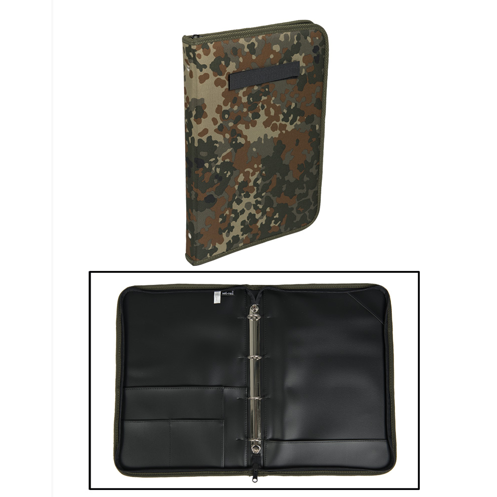 Mil-Tec - Commander DIN A4 Ordner // Flecktarn-Schreibwaren-Mil-Tec-GearFreak.de-1