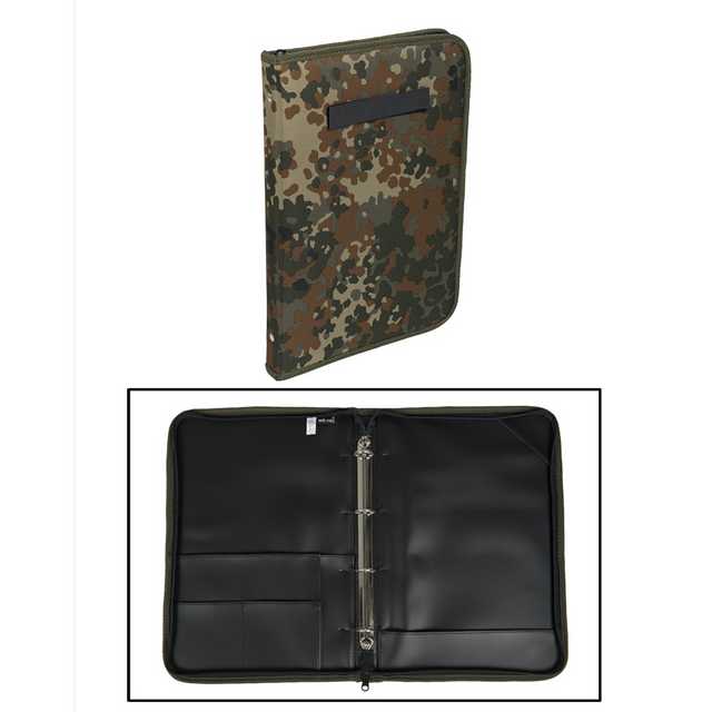 Mil-Tec - Commander DIN A4 Ordner // Flecktarn-Schreibwaren-Mil-Tec-GearFreak.de-1