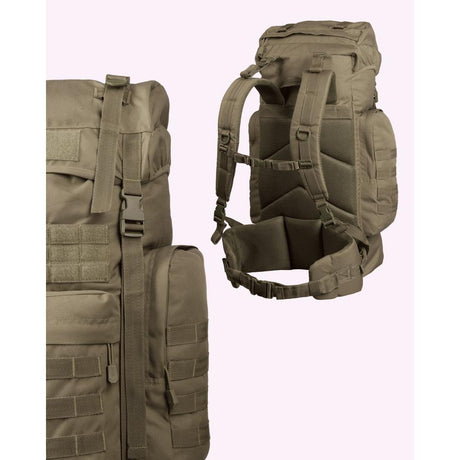 Mil-Tec - Deutscher Gen.II Rucksack 65L // Olivgrün-Wanderrucksäcke-Mil-Tec-GearFreak.de-2