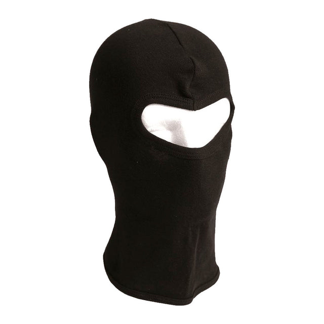 Mil-Tec - Einloch-Feinripp- Sturmhaube // Schwarz-Kopfbedeckung-Mil-Tec-GearFreak.de-1
