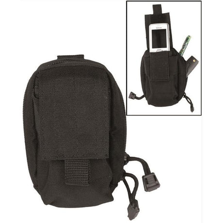 Mil-Tec - Gepolsterte Gürteltasche // Schwarz-Utility Taschen-Mil-Tec-GearFreak.de-1