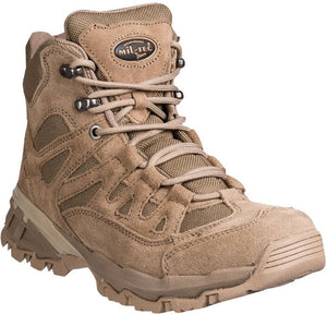 Mil-Tec - Kaderstiefel 5" // Dunkler Sand / Coyote-Wanderstiefel - Herren-Mil-Tec-GearFreak.de-1