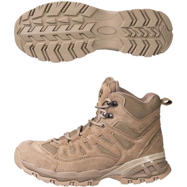 Mil-Tec - Kaderstiefel 5" // Dunkler Sand / Coyote-Wanderstiefel - Herren-Mil-Tec-GearFreak.de-2