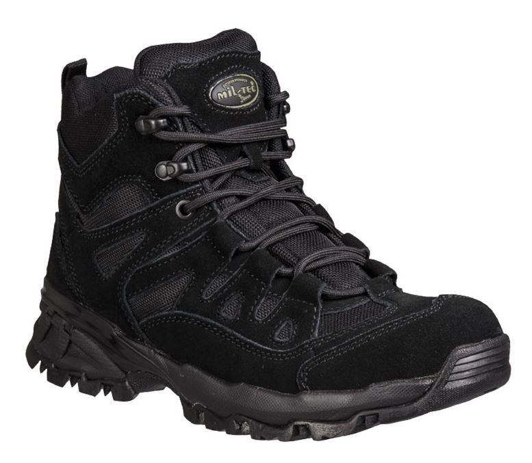 Mil-Tec - Kaderstiefel 5" // Schwarz-Wanderstiefel - Herren-Mil-Tec-GearFreak.de-1
