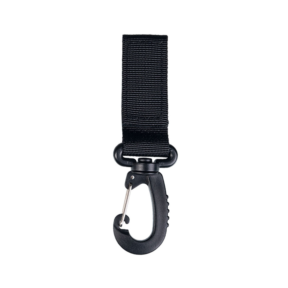 Mil-Tec - Karabiner mit Gürtelschlaufe // Schwarz-Feldausrüstung-Mil-Tec-GearFreak.de-1