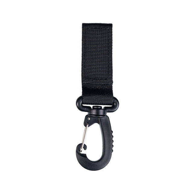 Mil-Tec - Karabiner mit Gürtelschlaufe // Schwarz-Feldausrüstung-Mil-Tec-GearFreak.de-1