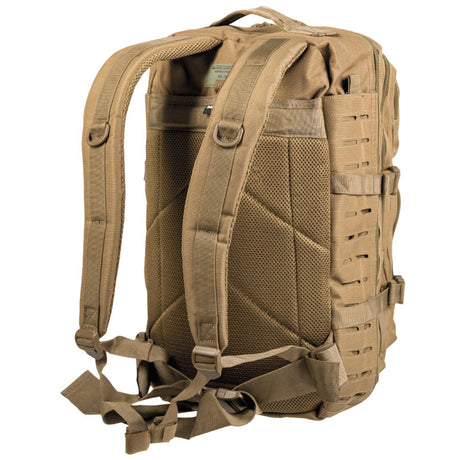 Mil-Tec - Laser Cut Assault Großer Rucksack (36L) // Sand / Wüste-Kurze Patrouille-Mil-Tec-GearFreak.de-2
