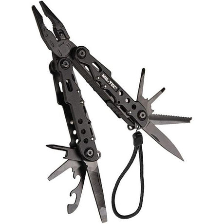 Mil-Tec - Multi-Tool Schwarz groß mit Koffer-Multitools-Mil-Tec-GearFreak.de-1