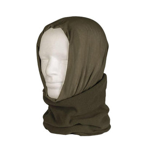 Mil-Tec - Multifunktionale Fleece-Kopfbedeckung // Olivgrün-Kopfbedeckung-Mil-Tec-GearFreak.de-1